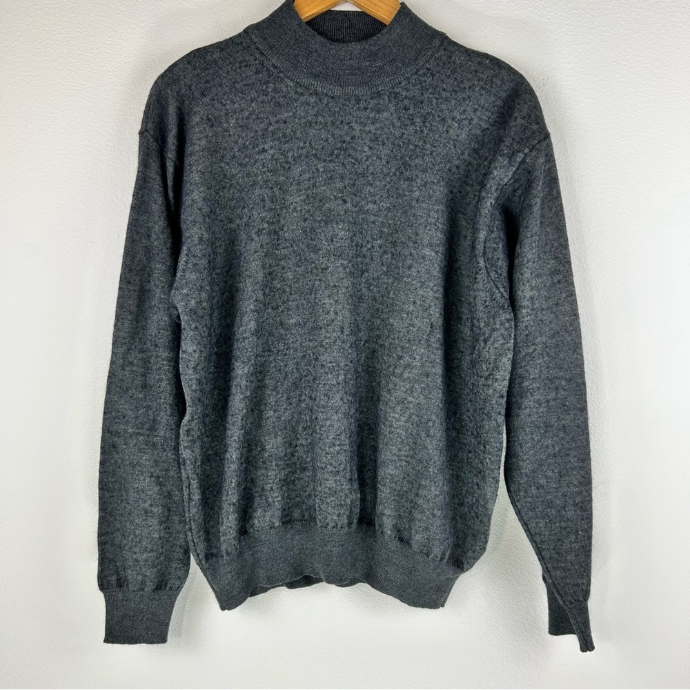 Vtg Alan Stuart Men’s Italian Merino Wool Blended Sweater Size L